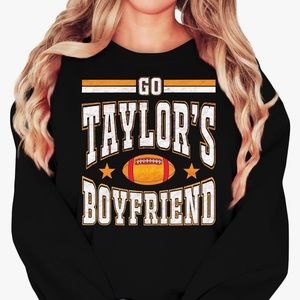 Sweatshirt black - Go Taylor Swift’s Boyfriend